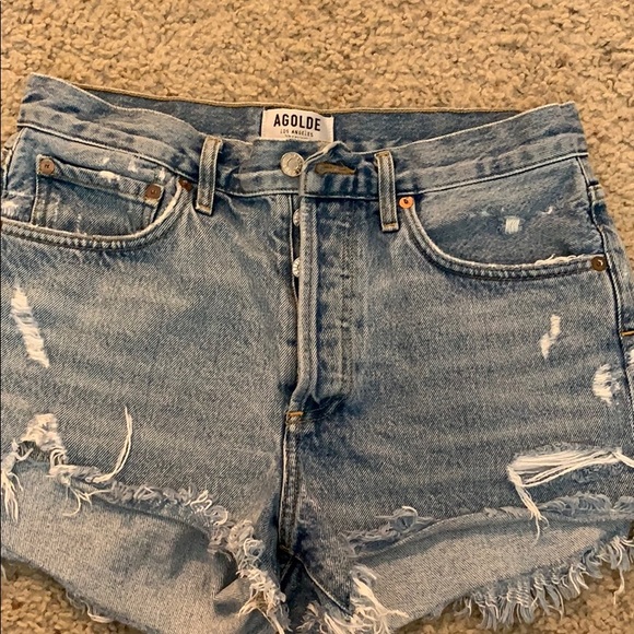 Agolde Pants - AGOLDE Parker vintage cutoff shorts
